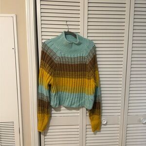 Striped Multicolor Women's Sweater